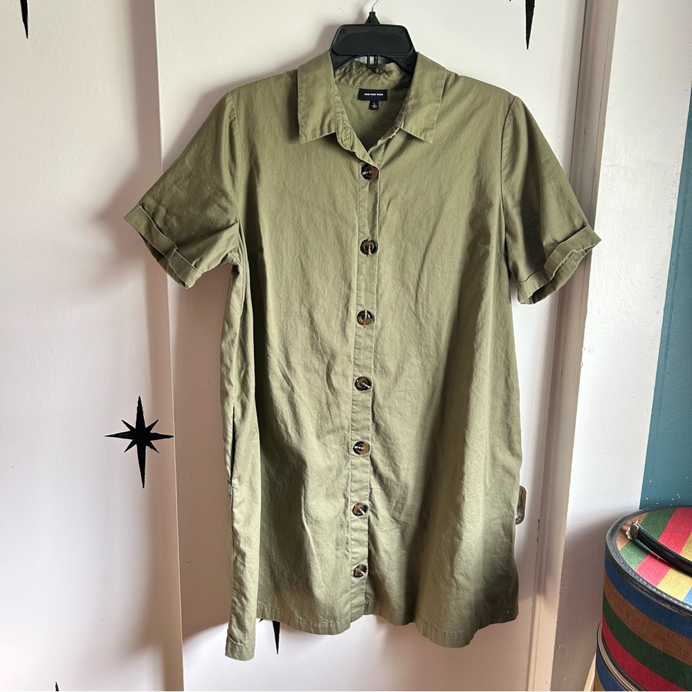 Who What Wear Shirt Dress
